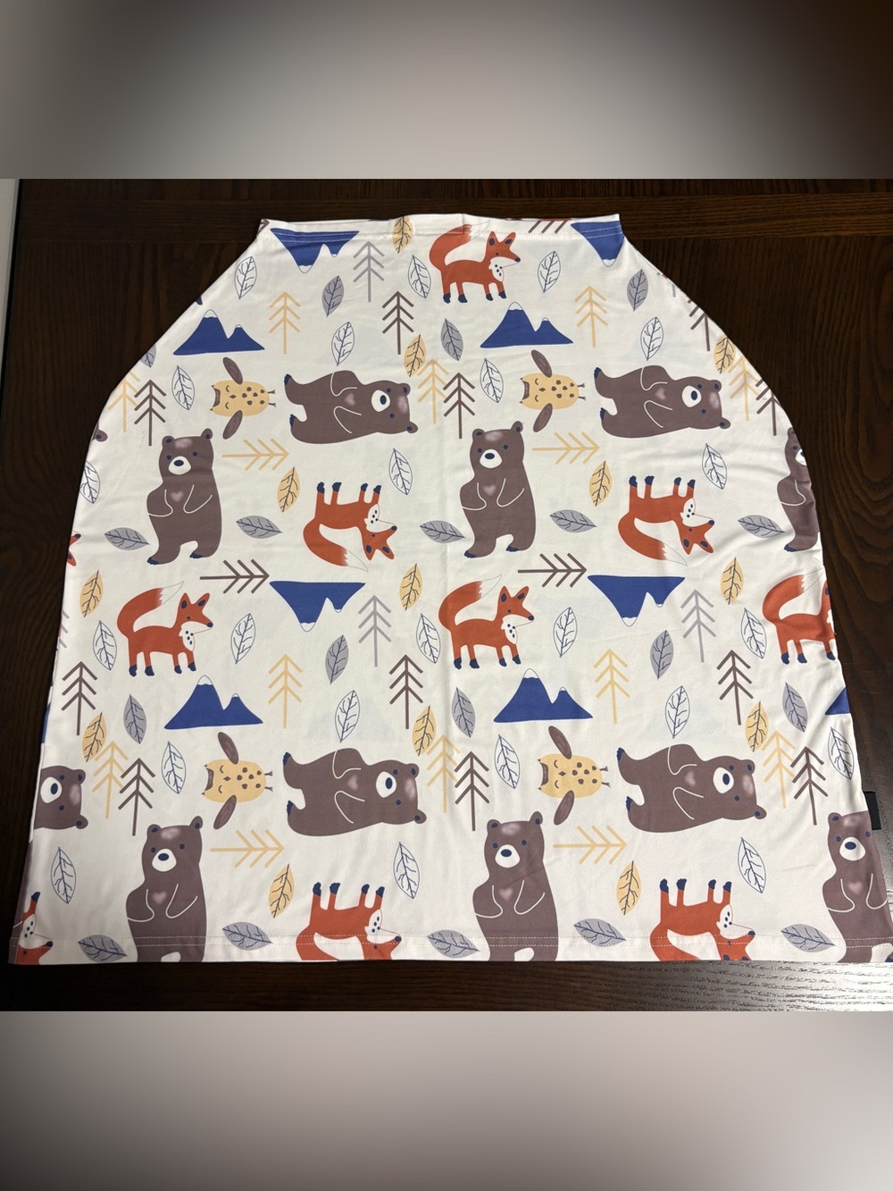 Woodland Friends Baby Car Seat Cover - Picture 9 of 10